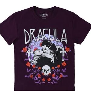 Dracula cropped T Shirt Size L